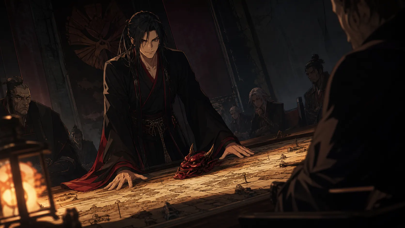『九神将』を束ねると宣言するアベル