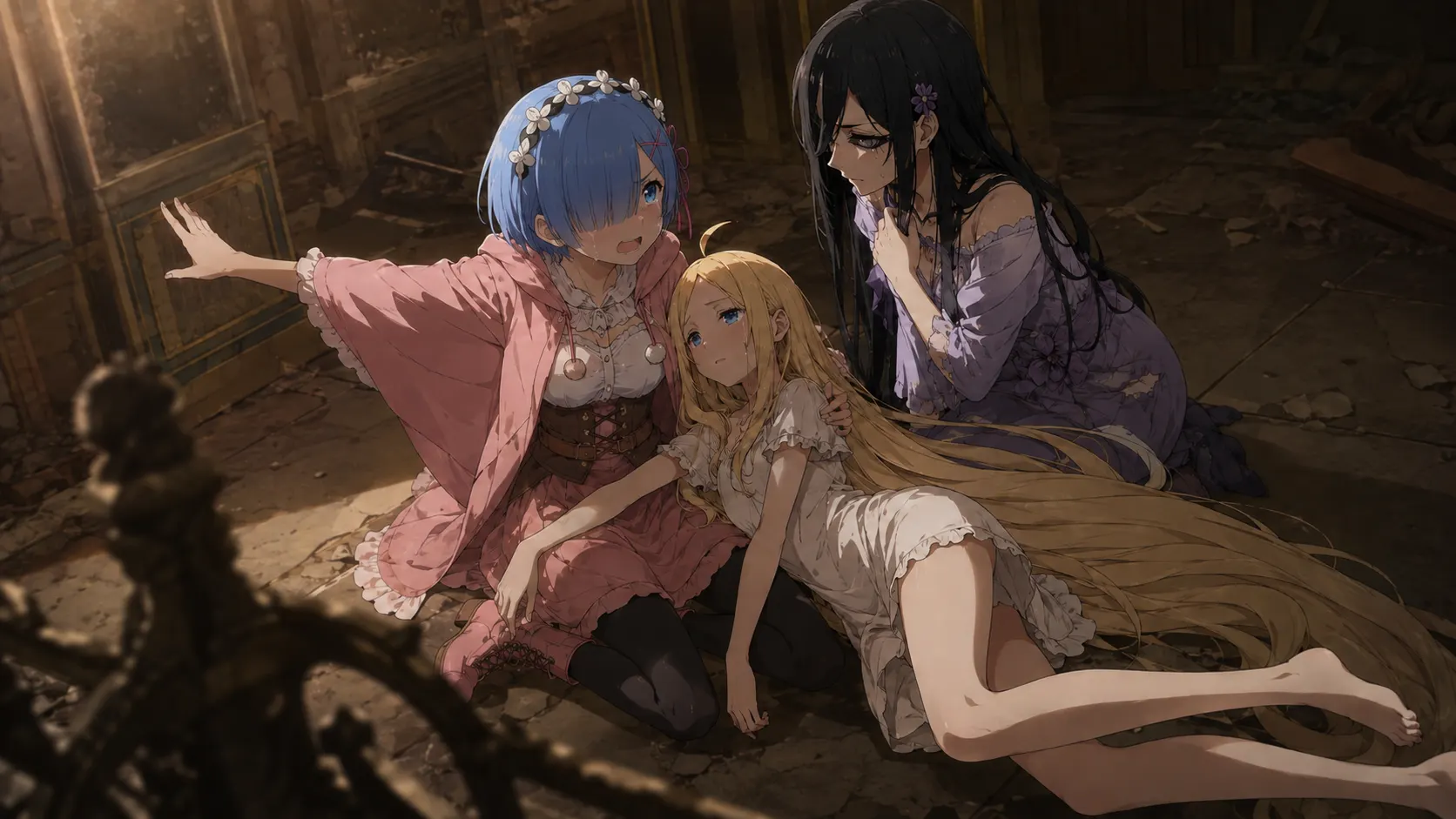 どうしてあなたのせいになるのかと問い返すレム