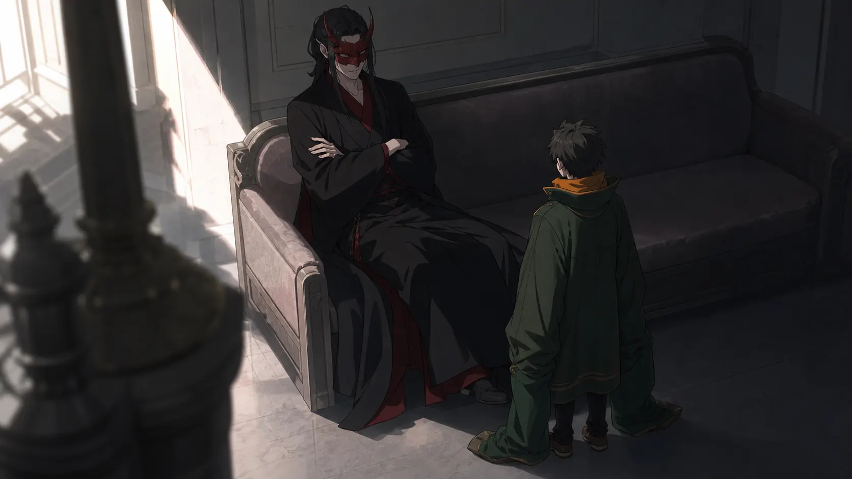 「醜態だな」