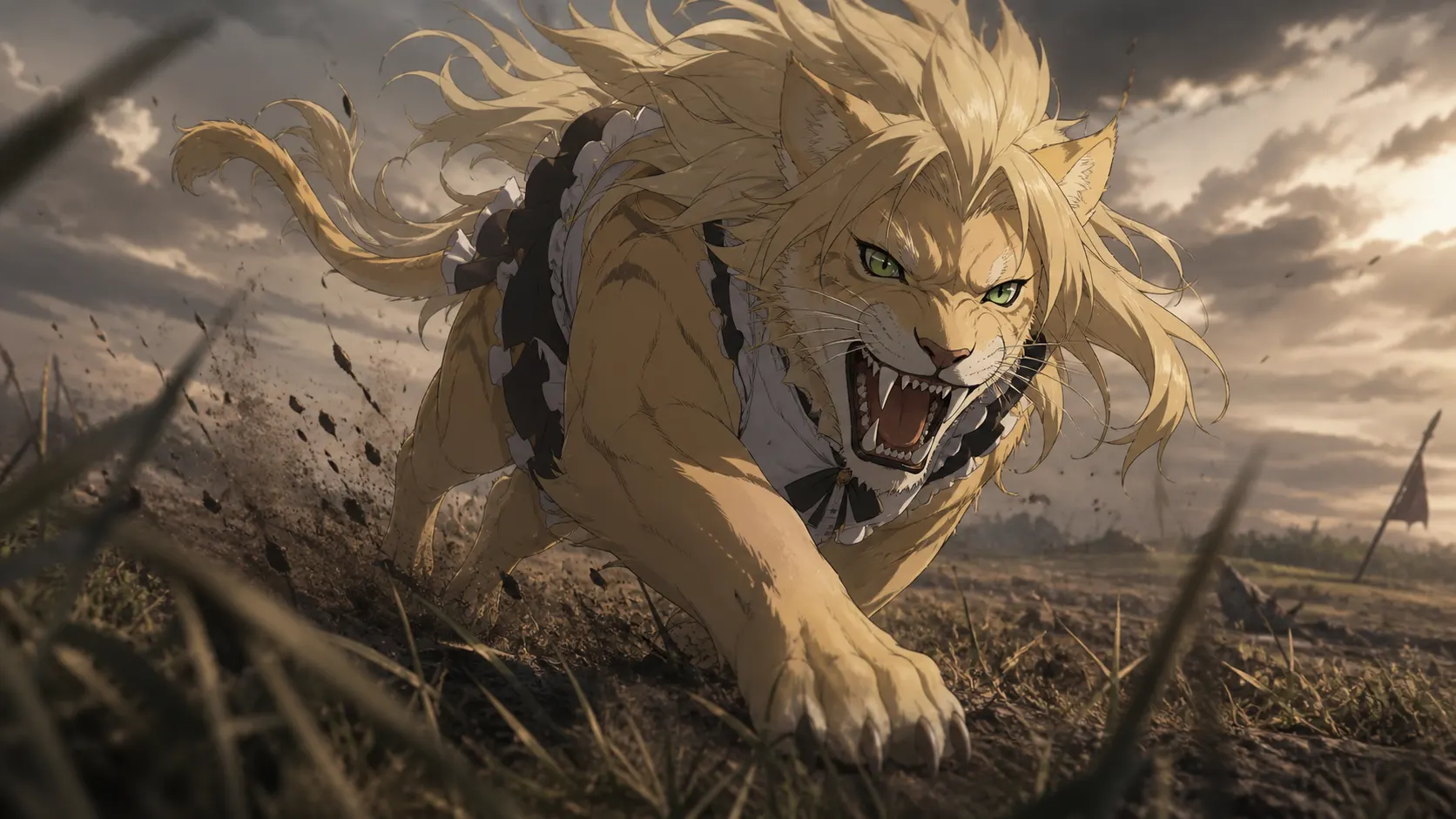 獣化して駆ける
